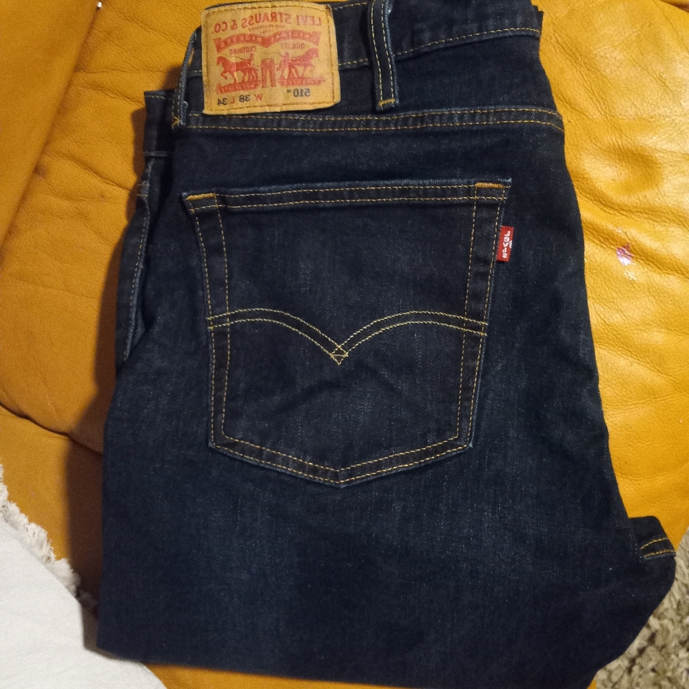 Levi's Men's Dark Blue Jeans